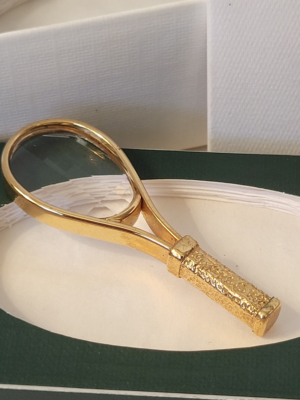 Swarovski Crystal Memories Tennis Racquet 2"